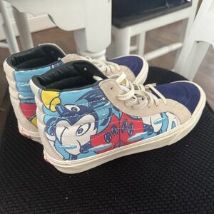 VANS Sk8 Hi Disney Mickey Mouse & Friends Men’s Shoes Size 11